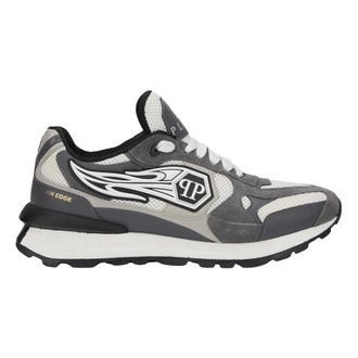 Philipp Plein Sneakers, male, Gray, Size: 12 US Predator Low-top Sneakers