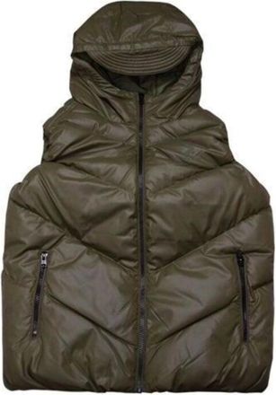 Converse (WMNS) Converse Down Vest Asia Sizing Green 10019006-A01
