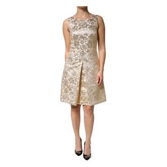 Dolce & Gabbana Mujer, Vestidos, Beige, Talla: S