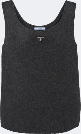 Prada Top de lana virgen