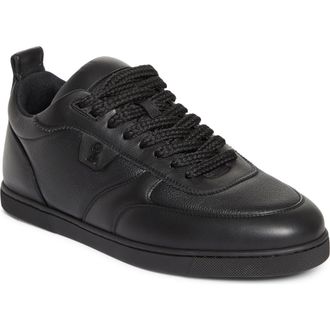 Christian Louboutin SK VI Low Top Sneaker in Bk01-Black at Nordstrom, Size 11.5Us