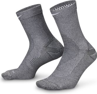 Nike Unisex Running Lightweight Micro Crew Socks (1 Pair) in Grey | IB6114-050