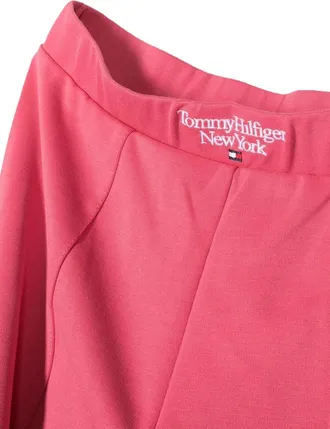 Tommy Hilfiger Graphic Stretch Knit Leggings - Pink