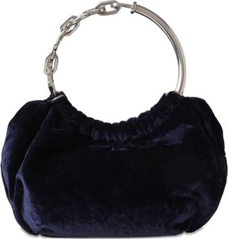 Mulberry Clutch Pimlico con catena - Blu