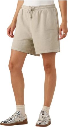 Modstr&ouml;m Olijfgroene Zomer Shorts - Dames - Korte Broeken - Beige - M - Korte Broeken