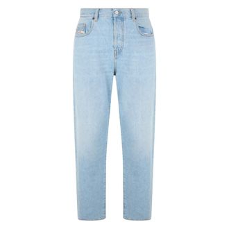 Diesel Slim-fit Jeans, male, Blue, Size: W29 High Waist Light Casual Jeans