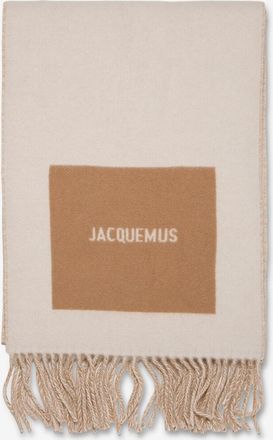 Jacquemus Webschal aus Wolle L&Eacute;charpe Rond Carr&eacute;