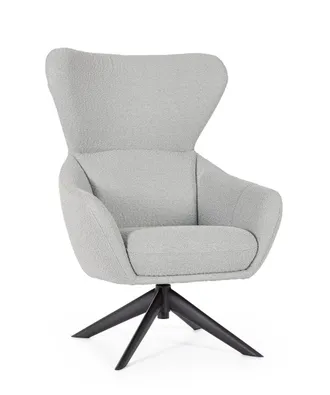 BIZZOTTO Adinda Armchair Dark Grey/Taupe