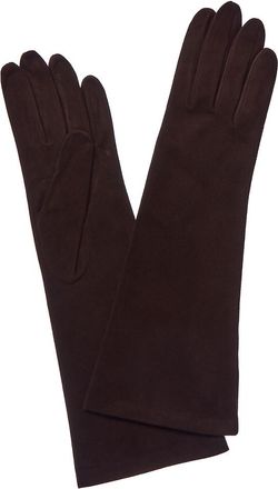 Portolano Womens Suede Teak Gloves