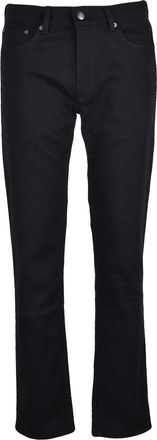GANT Black Regular Fit Five-Pocket Stretch Jeans
