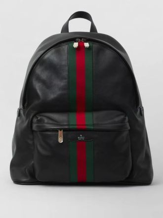 Gucci leather backpack