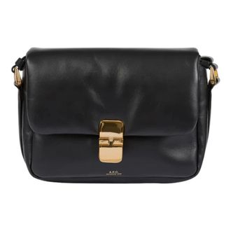 A.P.C. A.p.c., Dames, Tassen, Zwart, Maat: ONE Size Katoen