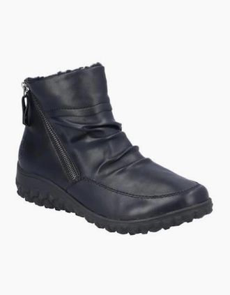 Rieker Womens Rieker Ladies Boots 59585-00 in Black - Size: 5