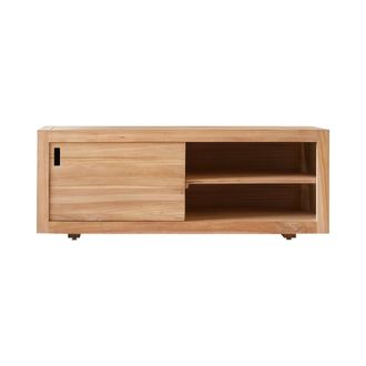 Tikamoon Mueble para tv de teca de 120 cm