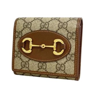 Gucci Pre-owned Wallets, female, Brown, Size: ONE SIZE Pre-owned Wallet (bi-fold)