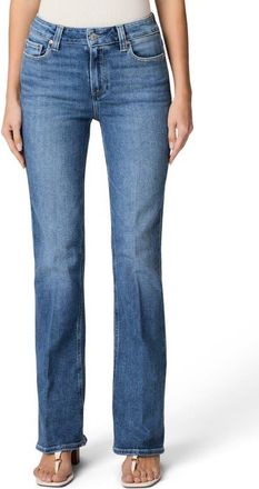 Paige Laurel Canyon High Waist Bootcut Jeans in Monacomist at Nordstrom, Size 27
