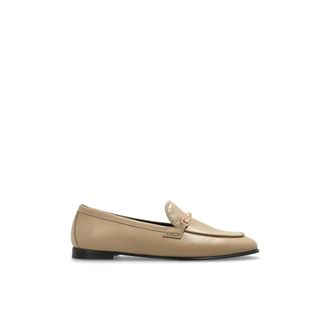Furla Loafers, female, Beige, Size: 11 US Heritage Loafers