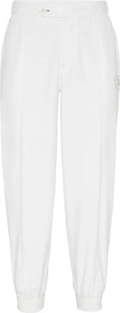 Brunello Cucinelli Pantaloni sportivi dritti - Bianco
