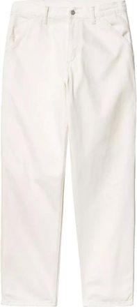 Carhartt Work in Progress Jeans, Heren, Wit, W34, Katoen, Single Knee Pant