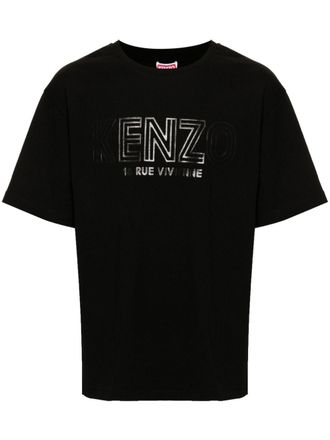 Kenzo T-shirt con logo - Nero