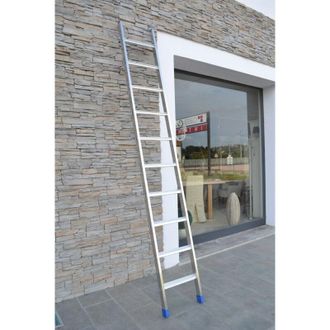 Marchetti Scala Parallela Pedata Larga Al Marchetti Alluminio En 131 H.Cm 300 Pioli 10 - 1 Pz