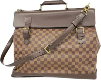 Louis Vuitton Pre-owned Boston tas - unisex - Pre-owned - Bruin - Maat: ONE Size