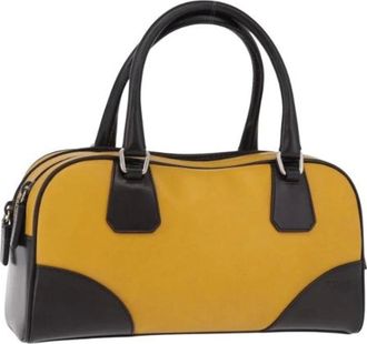Prada Borsa in Pelle Pre-owned - - Pre-owned - Donna - Giallo - ONE SIZE