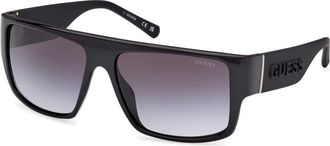 Guess Stijlvolle Zonnebril - Heren - Zonnebrillen - Zwart - 59 MM - Accessoires