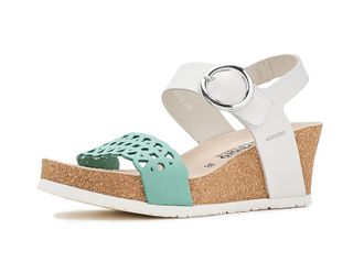 Mephisto Lee Womens Sandals Light Grass : EU 42 (US Womens 12) B - Medium, Leather