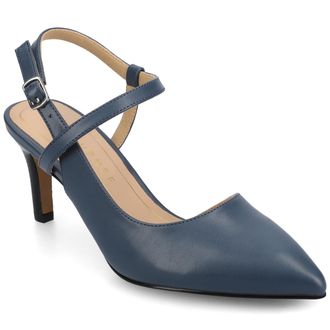 Journee Collection Women & apos;s Scipio Medium and Wide Width Pumps