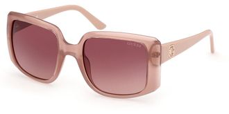 Guess GU00097 57F Womens Sunglasses Brown Size 53