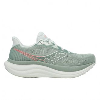 Saucony Womens Triumph 23 Shoes In Iceberg/aloe
