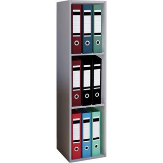 ebuy24 Estante De Madera Vcm De Pie Gabinete De Archivo De Ahorro De Espacio Dimensiones: Al. 107 X An. 34 X P. 30 Cm Estante Elegante De Pie Estante De Ofic