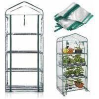 OEM Cubierta Para Invernadero De Jard&iacute;n Crezuo De 4 Niveles, 155x69x49cm, Resistente, Para Plantas Y Protecci&oacute;n Contra Insectos