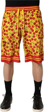 Dolce & Gabbana Bermuda Shorts - Heren - Korte Broeken - Geel - M - Korte Broeken