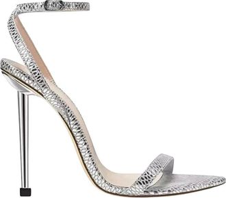 Femme LA Dames, Schoenen, Grijs, Maat: 35 EU Leer