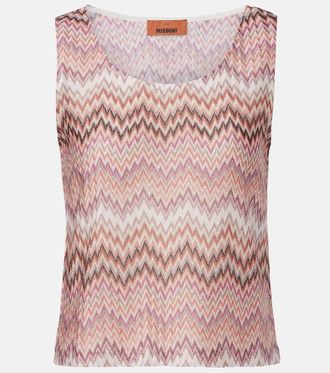 Missoni Zigzag knitted top