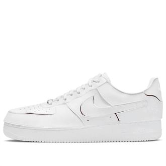 Nike Mens Air Force 1/1 Sneakers In White Varsity Red