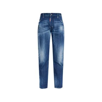 Dsquared2 Faded-effect Distressed Jeans