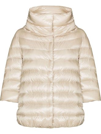 Herno Piumino con placca logo - Toni neutri