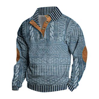 Generic Cable Knit Jumper For Men Baggy | Casual Sweatshirt For Men Winter Jumper For Men Uk Pullover Warm Jumpers Oversized Jumpers Comfortable Thick Jumpers