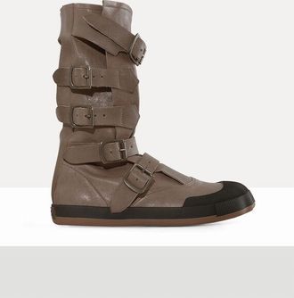 Vivienne Westwood Animal Pirate Boot Washed/veget Tanned Elephant 7-41 Men