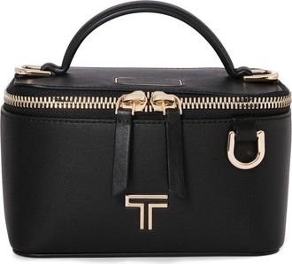 Tumi Tumi Lex Mini Leather Train Case Crossbody