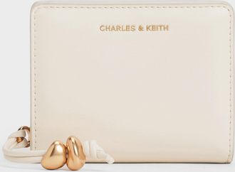 Charles & Keith Augustine Sculptural-Detail Small Wallet