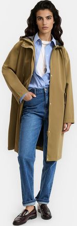La Redoute Collections Halflang windjack met kap