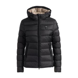 Blauer Dames, Jassen, Zwart, Maat: S Leer