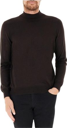 Gran Sasso Lupo M/L Trui - Heren - Coltruien - Bruin - XL - Wol - Truien & Vesten