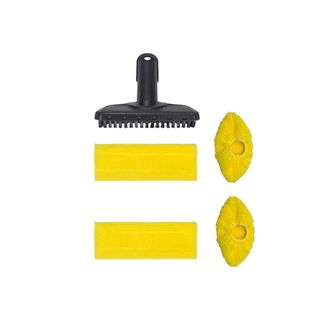 OEM Juego De Cepillo Y Pa&ntilde;o De Microfibra Para Limpiador A Vapor Manual Karcher Sc1 Sc2 Sc3 Sc4 Sc5 - Pieza De Repuesto Para Boquilla Manual