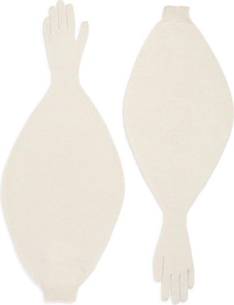 Paloma Wool Flake Puff Merino Wool Gloves in Off-White at Nordstrom, Size X-Small