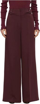 Aaiko Nore Broek - Dames - Broeken - Rood - Maat: 2XL Viscose